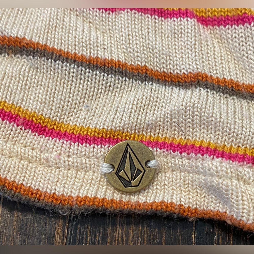 Volcom Multicolor Striped Knit Top - Picture 2 of 4